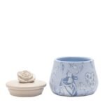 Disney: Alice in Wonderland Blue & Cream Ceramic Trinket Box - Image 3