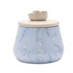 Disney: Alice in Wonderland Blue & Cream Ceramic Trinket Box - Image 4