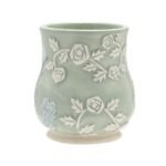 Disney: Alice in Wonderland Embossed Green Ceramic Mug – Mad Hatter - Image 2