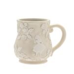 Disney: Alice in Wonderland Embossed Stone Ceramic Mug - White Rabbit - Image 3