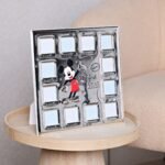 Disney: Mickey Mouse 12 Month Multi Aperture Real Silver Plated Photo Frame - Image 2