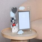 Disney: Mickey Mouse 5" x 7" Real Silver Plated Glass Photo Frame