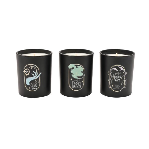 Disney: The Nightmare Before Christmas Set of 3 Glass Candles