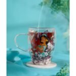 Disney: Pastel Princess Floral Decorative Glass Mug - Jasmine - Image 2