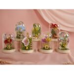 Disney: Belle Pastel Princess Florals In A Cloche With Neon Light - Image 4