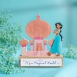Disney: Jasmine Pastel Princess Mini Castle Wooden Plaque