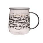 Disney: The Nightmare Before Christmas Classic Collectable Glass Mug With Lid