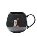Disney: Mickey And Friends Black Ceramic Halloween Mug - Image 2