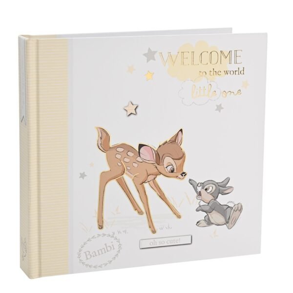 Disney: Bambi 'Welcome to the World' Magical Beginnings 4" x 6" Photo Album