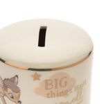 Disney: Bambi Magical Moments Cream & Gold Ceramic Money Box - Image 3