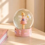 Personalised Name Only Multi Ballerina Motif Glitter Snow Globe - Image 5