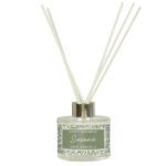 Personalised Any Message Green Botanical Design Glass Reed Diffuser - Image 4
