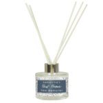 Personalised Any Message Blue Botanical Design Glass Reed Diffuser - Image 4