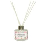 Personalised Any Message Bright Floral Design Glass Reed Diffuser - Image 4