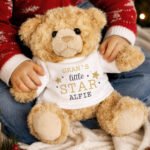Personalised 'Little Star' Christmas Plush Teddy Bear - Image 3
