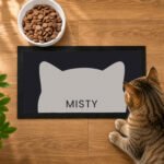 Personalised Any Name Cat Bowl Mat - Image 2