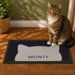 Personalised Any Name Cat Bowl Mat - Image 3