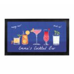 Personalised Cocktail Drinks Design Bar Mat - Image 4