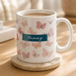 Personalised Multi Butterfly Design Ceramic Mug - Image 3