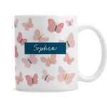 Personalised Multi Butterfly Design Ceramic Mug - Image 4