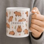 Personalised Multi Capybara Design Ceramic Mug - Image 2
