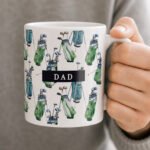 Personalised Multi Golf Bag Design Ceramic Mug - Image 2