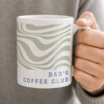 Personalised Striped Pattern Design Ceramic Mug - Image 2