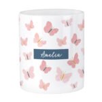 Personalised Multi Butterfly Design White Ceramic Storage Pot - Image 4