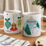 Personalised The Snowman Christmas Wishes Ceramic Mug - Image 2