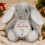 Personalised 'My First Christmas' Plush Bunny Rabbit