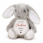 Personalised 'My First Christmas' Plush Bunny Rabbit - Image 4