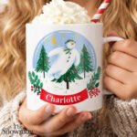 Personalised Children's The Snowman Christmas Wishes Plastic Mug - Image 2