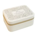Personalised Cream Floral Design Leatherette Jewellery Box - Image 5