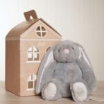 Softies Ronald The Classical Grey Plush Bunny Toy (30cm) - Image 8