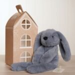 Softies Sonny The Long Leg Petrol Blue Plush Bunny Toy (35cm) - Image 7