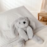 Softies Theo The Long Leg Grey Bunny Plush Toy (35cm) - Image 2