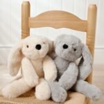 Softies Theo The Long Leg Grey Bunny Plush Toy (35cm) - Image 6