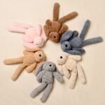 Softies Theo The Long Leg Grey Bunny Plush Toy (35cm) - Image 7