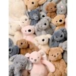 Softies Pip The Long Leg Blue Plush Teddy Bear (30cm) - Image 7