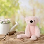 Softies Willow The Long Leg Light Pink Plush Teddy Bear (30cm) - Image 2