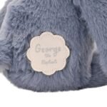 Softies George The Long Leg Petrol Blue Plush Elephant Toy (35cm) - Image 5