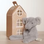 Softies Nelly The Long Leg Grey Elephant Plush Toy (35cm) - Image 6