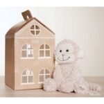 Softies Martin The Sitting Light Brown Monkey Plush Toy (22cm) - Image 6
