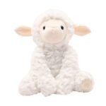 Softies Lottie The Sitting White Lamb Plush Toy (22cm) - Image 2