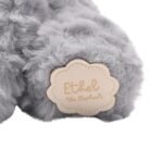 Softies Ethel The Sitting Grey Elephant Plush Toy (22cm) - Image 5