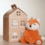 Softies Freddie The Sitting Brown Fox Plush Toy (22cm) - Image 6
