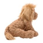 Softies Leo The Sitting Brown Lion Plush Toy (23cm) - Image 3