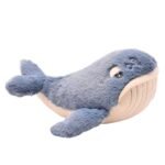 Softies Wilfred The Dark Blue Plush Whale Toy (28cm)