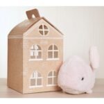 Softies Wilma The Pink Whale Plush Toy (28cm) - Image 6