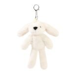 Softies Talia The Cream Plush Bunny Keyring